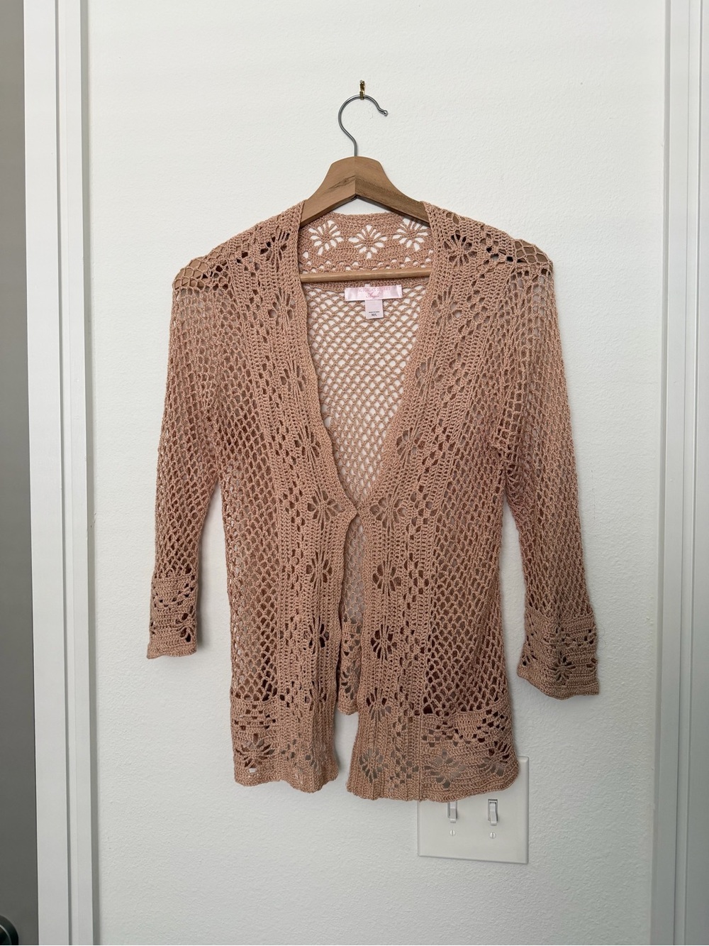 VICTORIA’S SECRET • angels crochet cardigan